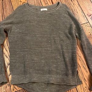 Green Hollister sweater